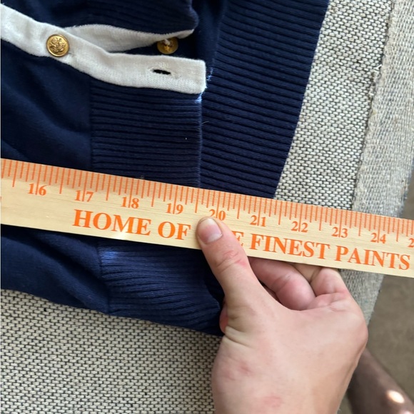 Very Small Size S/P Blue Long Sleeve Cartigan Women’s XXI V Neck Button Up Blue - Picture 10 of 11